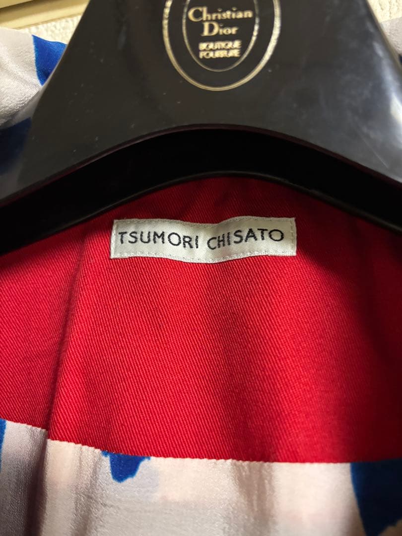 未使用品 ツモリチサト 男女 タッサー フード付き　 コート