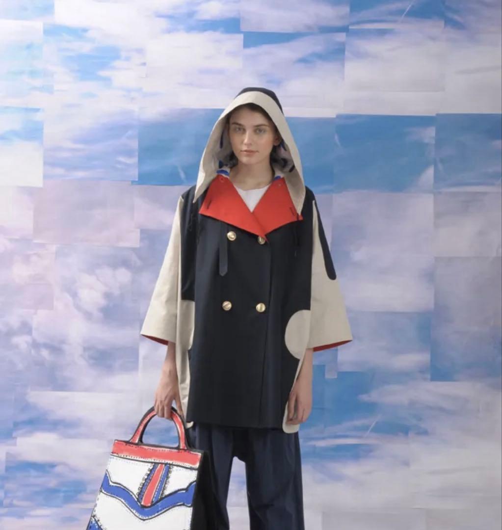 未使用品 ツモリチサト 男女 タッサー フード付き　 コート