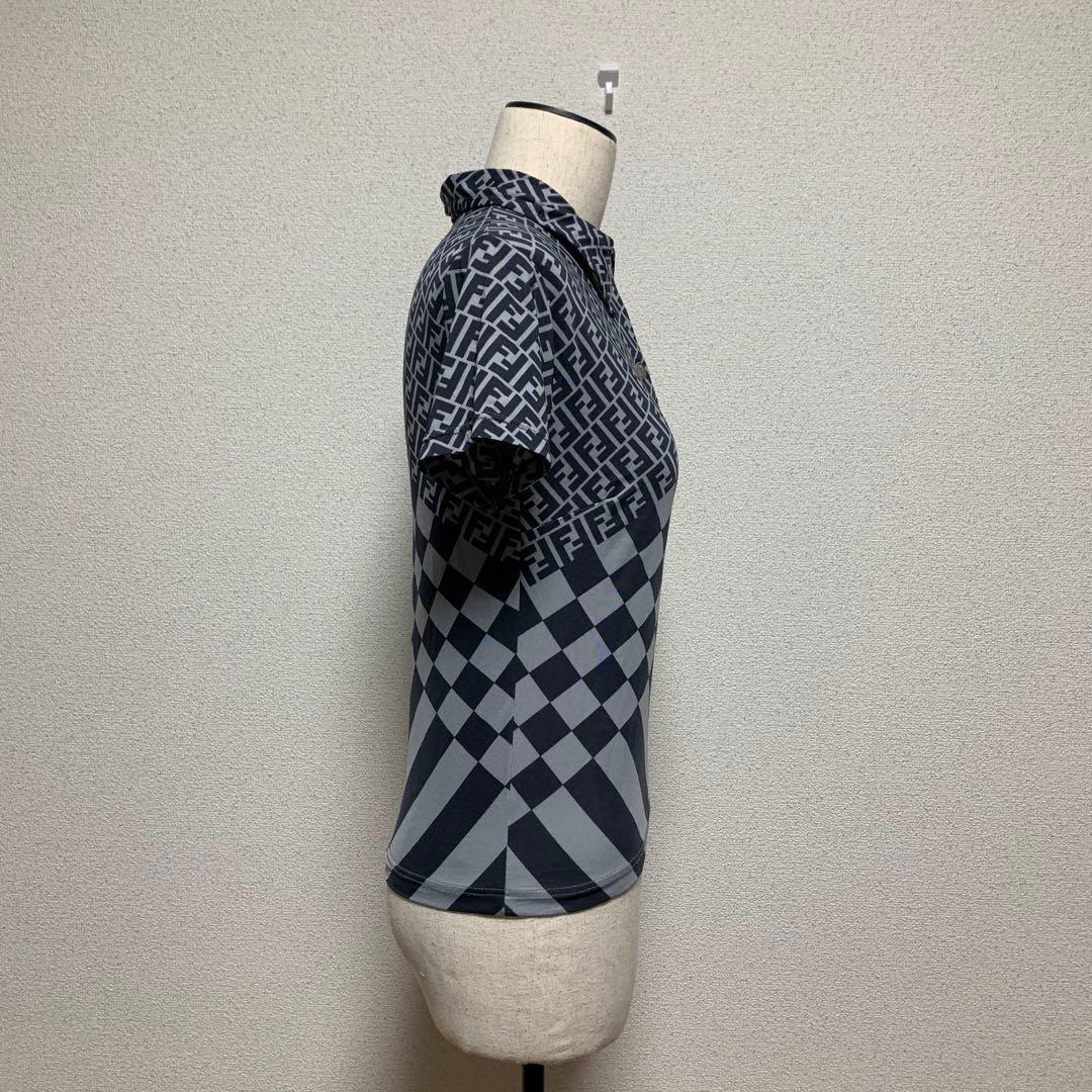 フェンディ モア 人気 セレブ 高級 上品 トップス シンプル F柄 インナー