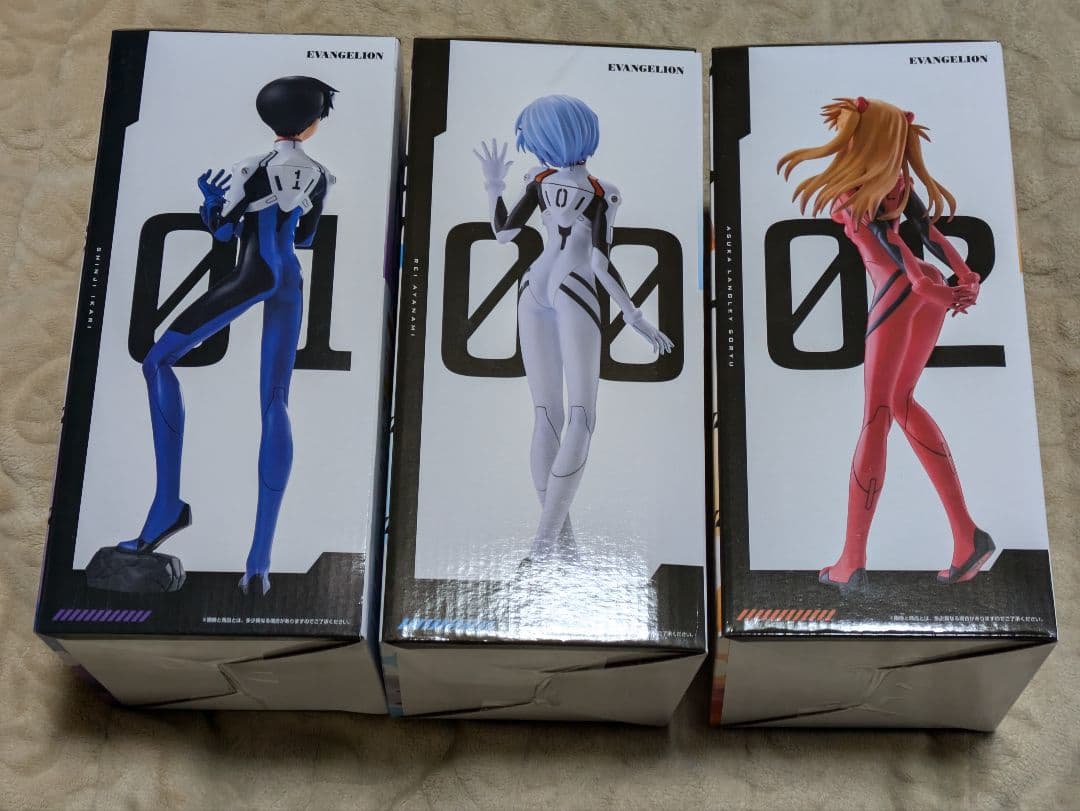 一番くじ　エヴァンゲリオン　30th アニバーサリー　碇シンジ　綾波レイ　アスカ