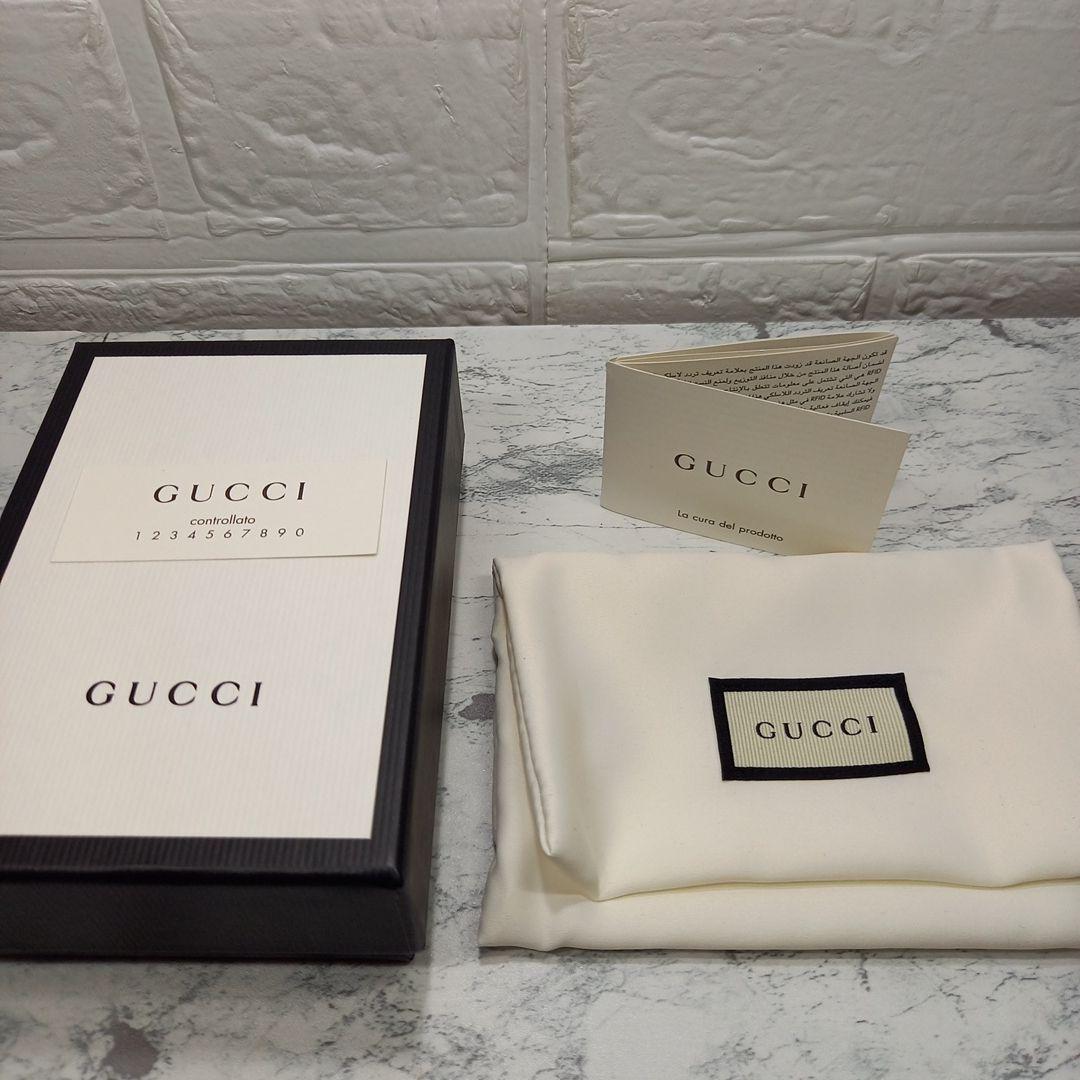 『良品』 GUCCI　グッチ　シマレザー　6連キーケース　GG柄　ブラック