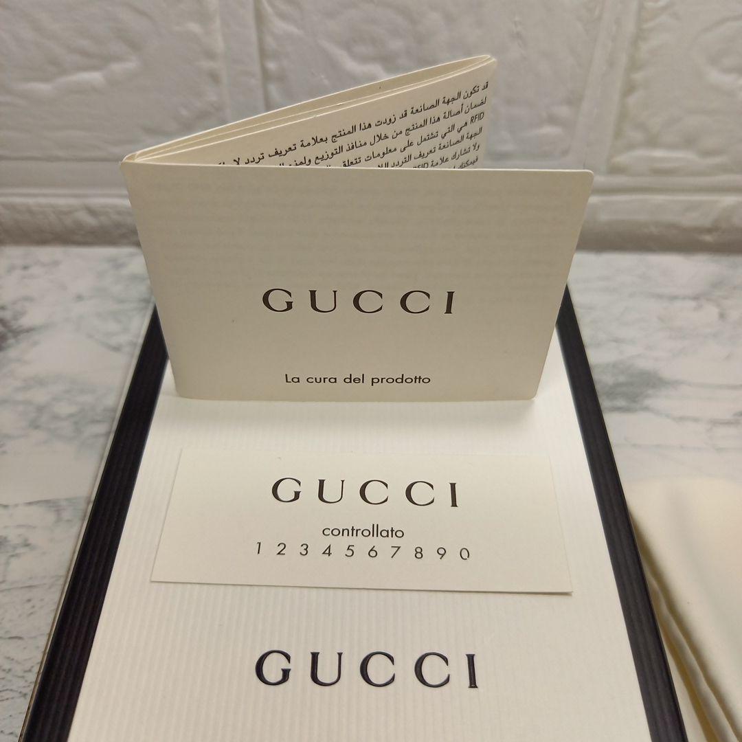 『良品』 GUCCI　グッチ　シマレザー　6連キーケース　GG柄　ブラック