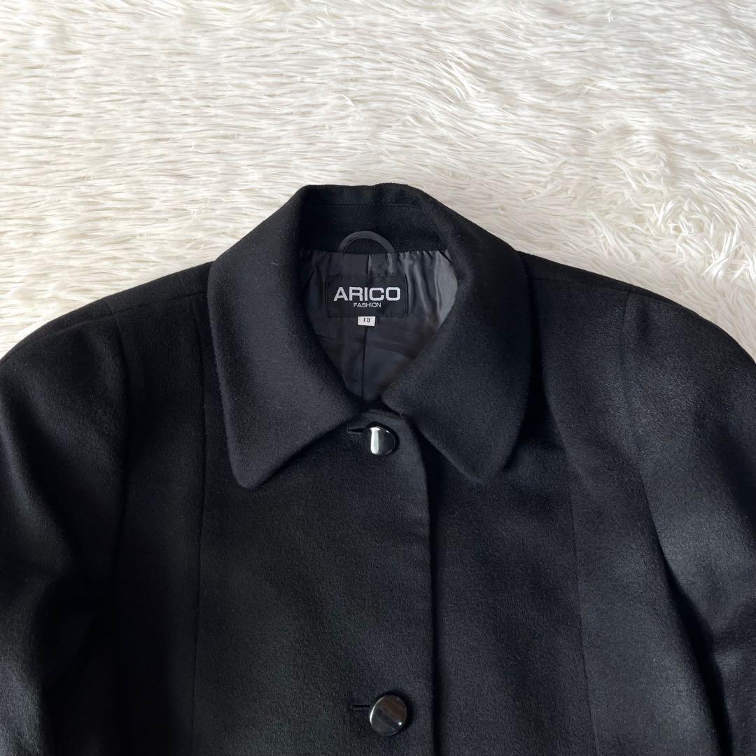 【新品未使用】アリコ　カシミヤ100% ロング　チェスターコート　フォーマル