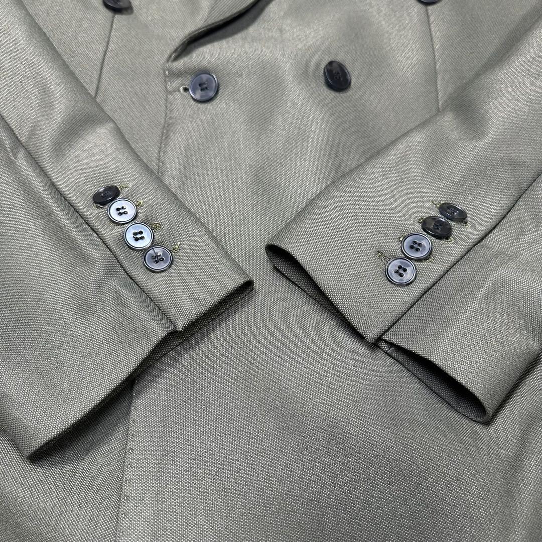 希少✨新品スリーピース　ダブルブレストスーツセットアップ　2XLサイズ！