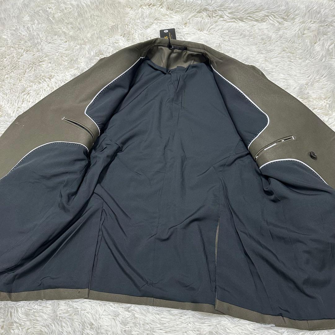 希少✨新品スリーピース　ダブルブレストスーツセットアップ　2XLサイズ！