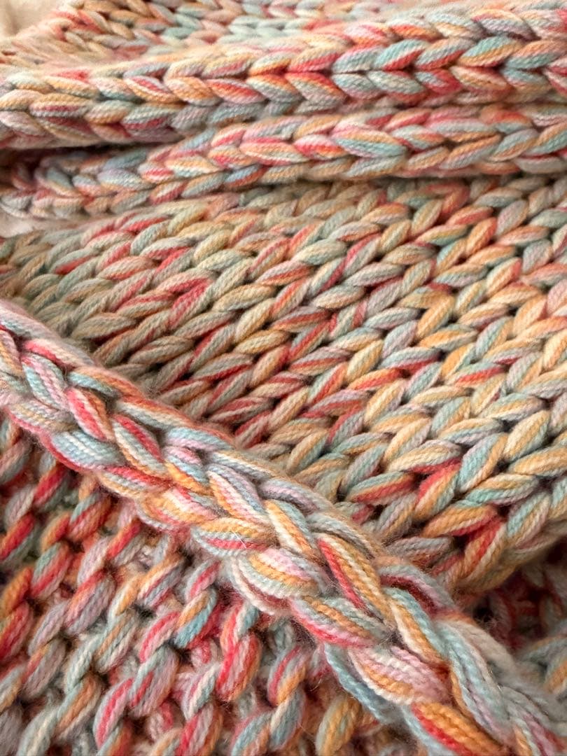 Johnstons cashmere 100%カシミヤマフラー