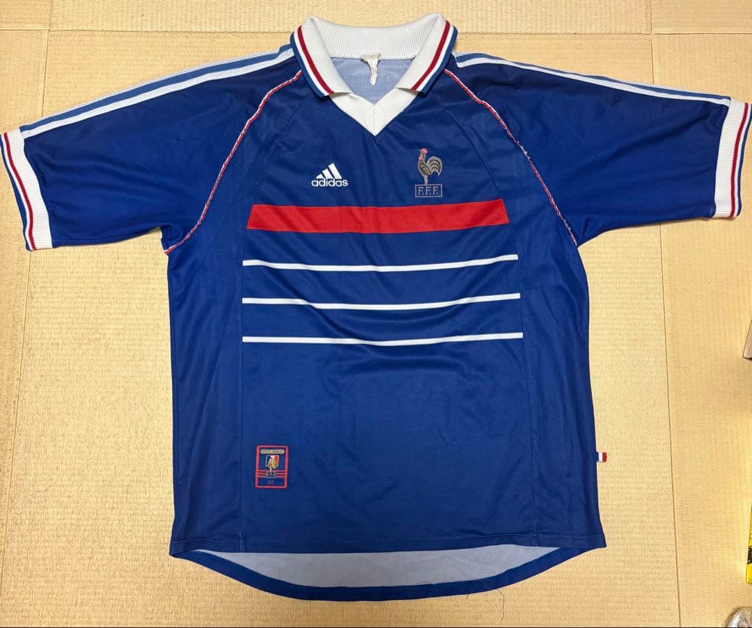 激レア　フランス代表ユニフォーム　1998年　Lサイズ