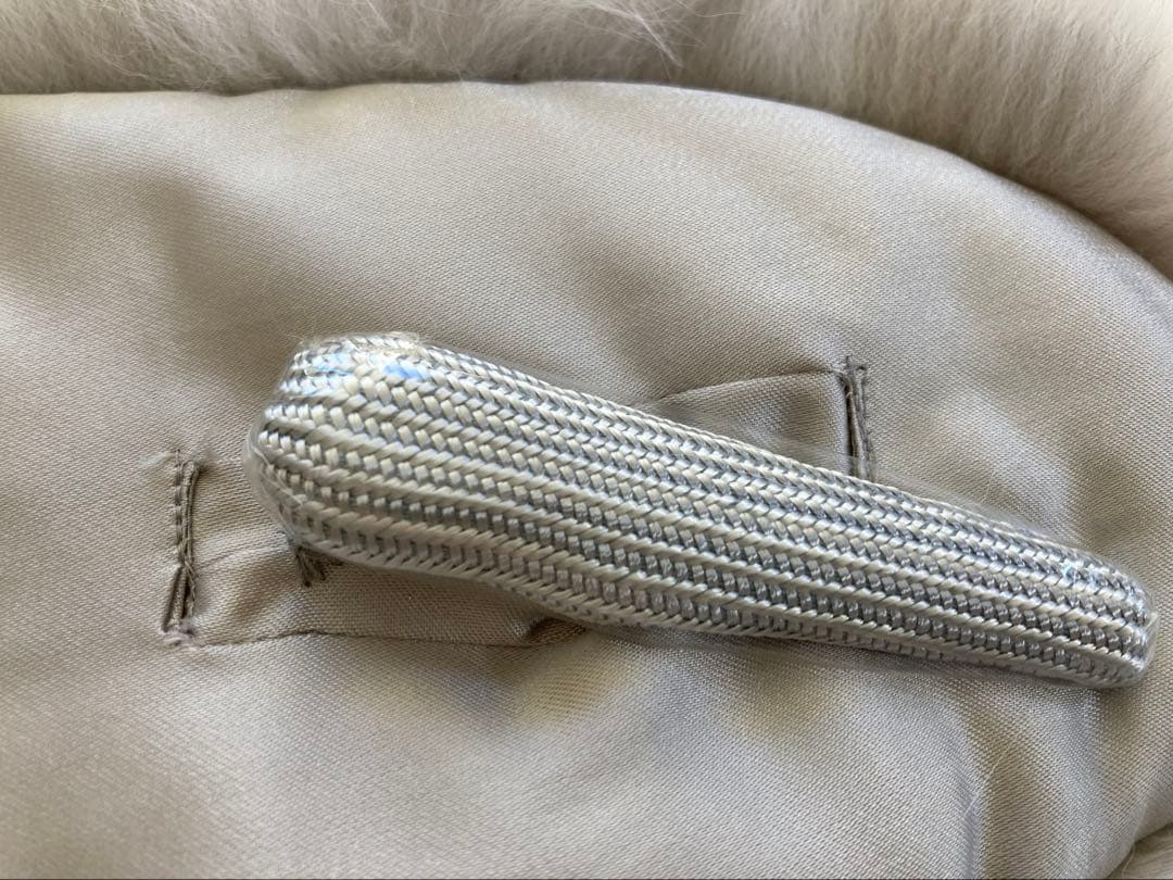 美品 サガフォックス 定価4.3 ブルーFOX 成人式 SAGAFURS