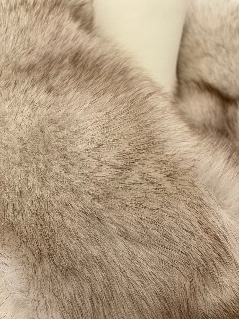 美品 サガフォックス 定価4.3 ブルーFOX 成人式 SAGAFURS