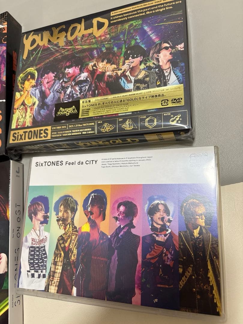 SixTONES ライブDVD 6枚セット