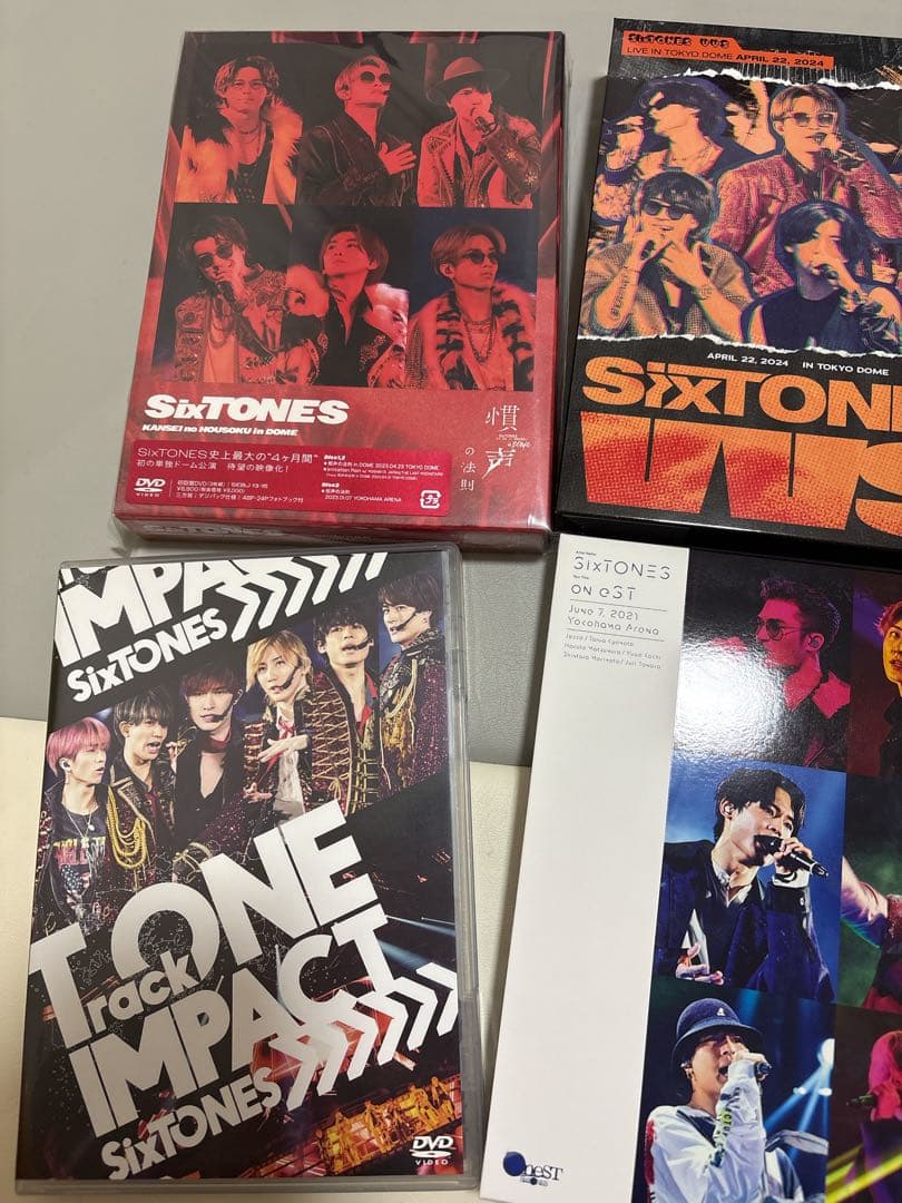 SixTONES ライブDVD 6枚セット