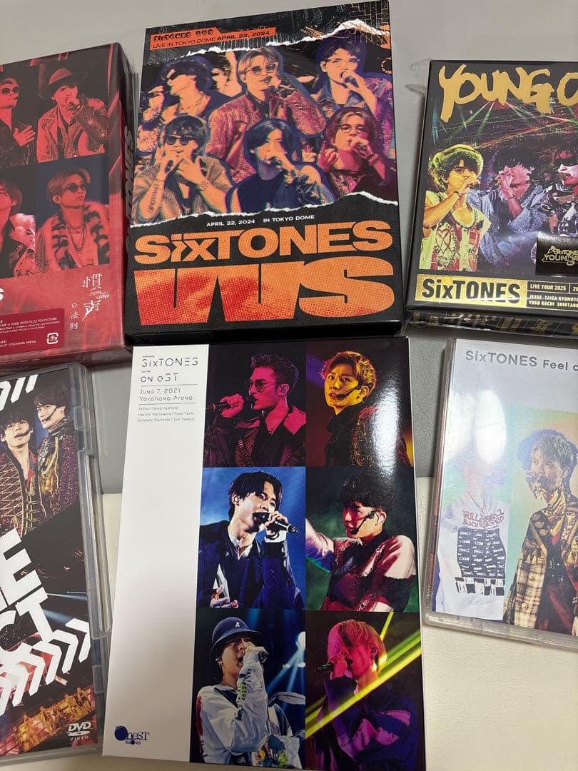 SixTONES ライブDVD 6枚セット