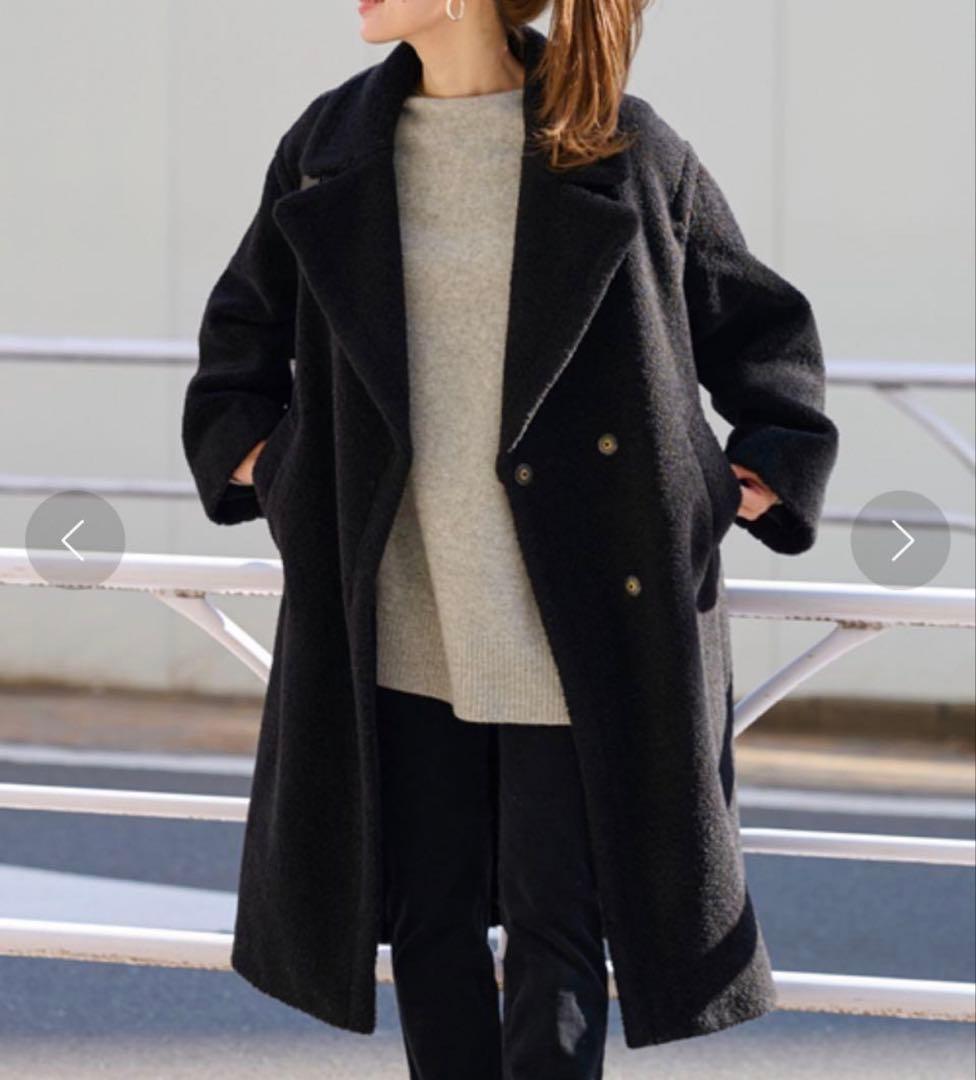 新品未使用 ★ フレームワーク ボアコート ブラック 38