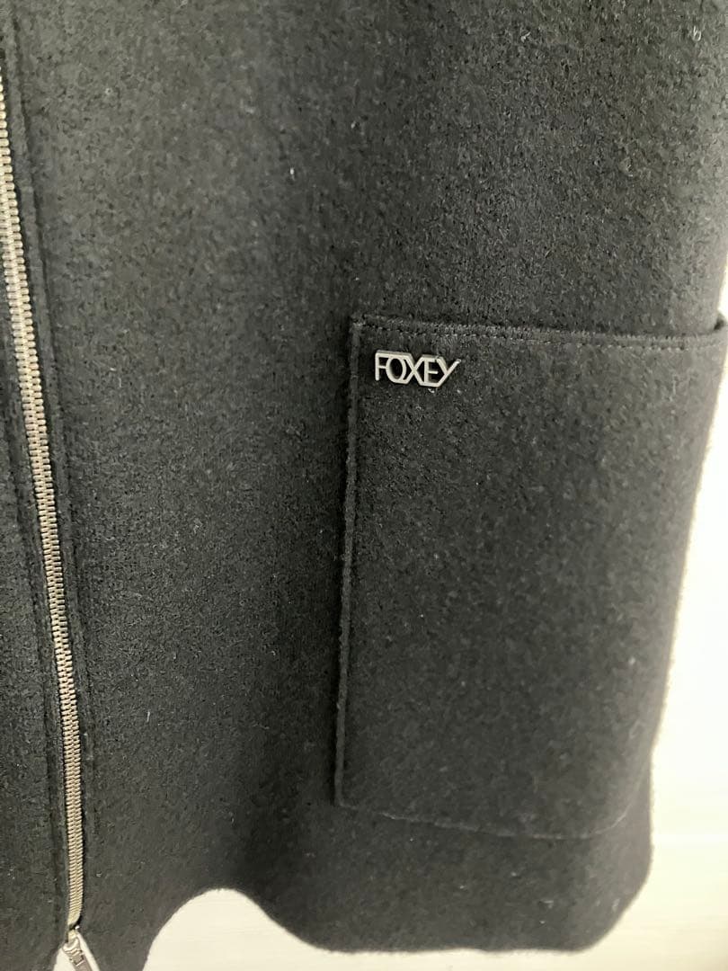 Foxey フォクシー ウール　ワンピース　コート　美品