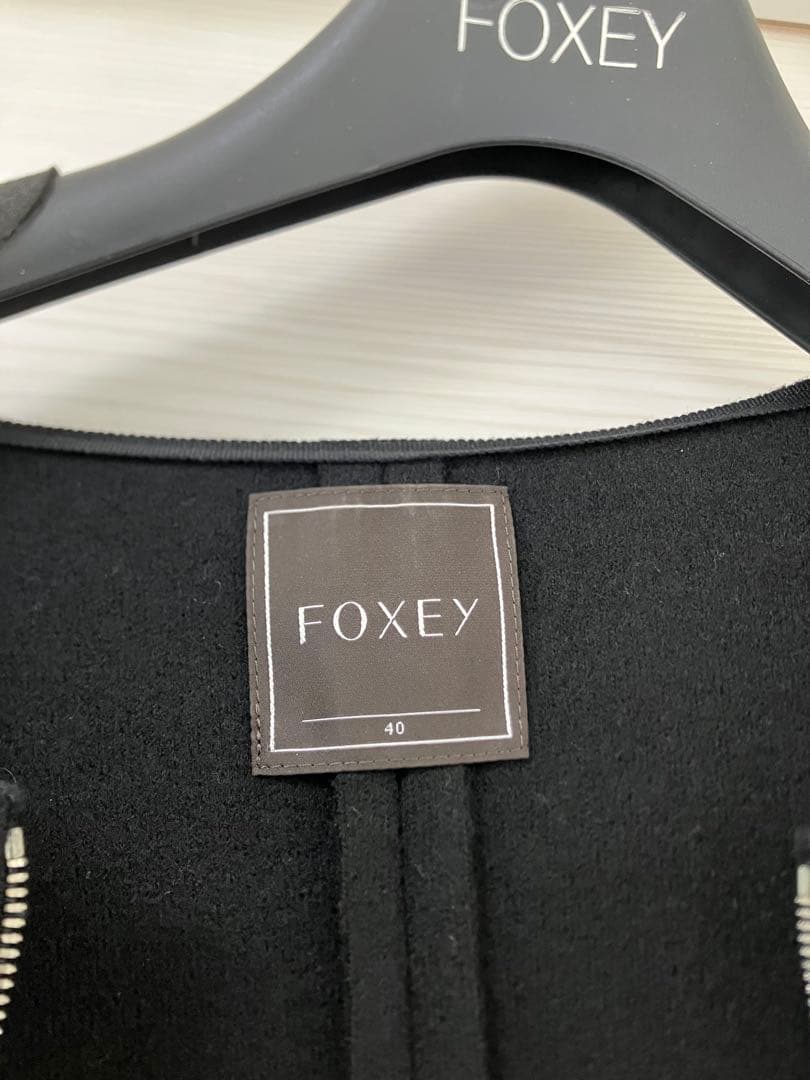 Foxey フォクシー ウール　ワンピース　コート　美品