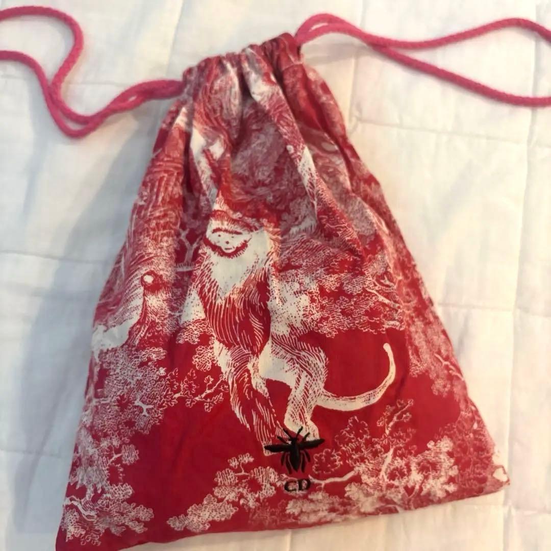 Dior セパレート水着・ビキニ Sサイズ 赤　トワルドジュイ柄　上下セット