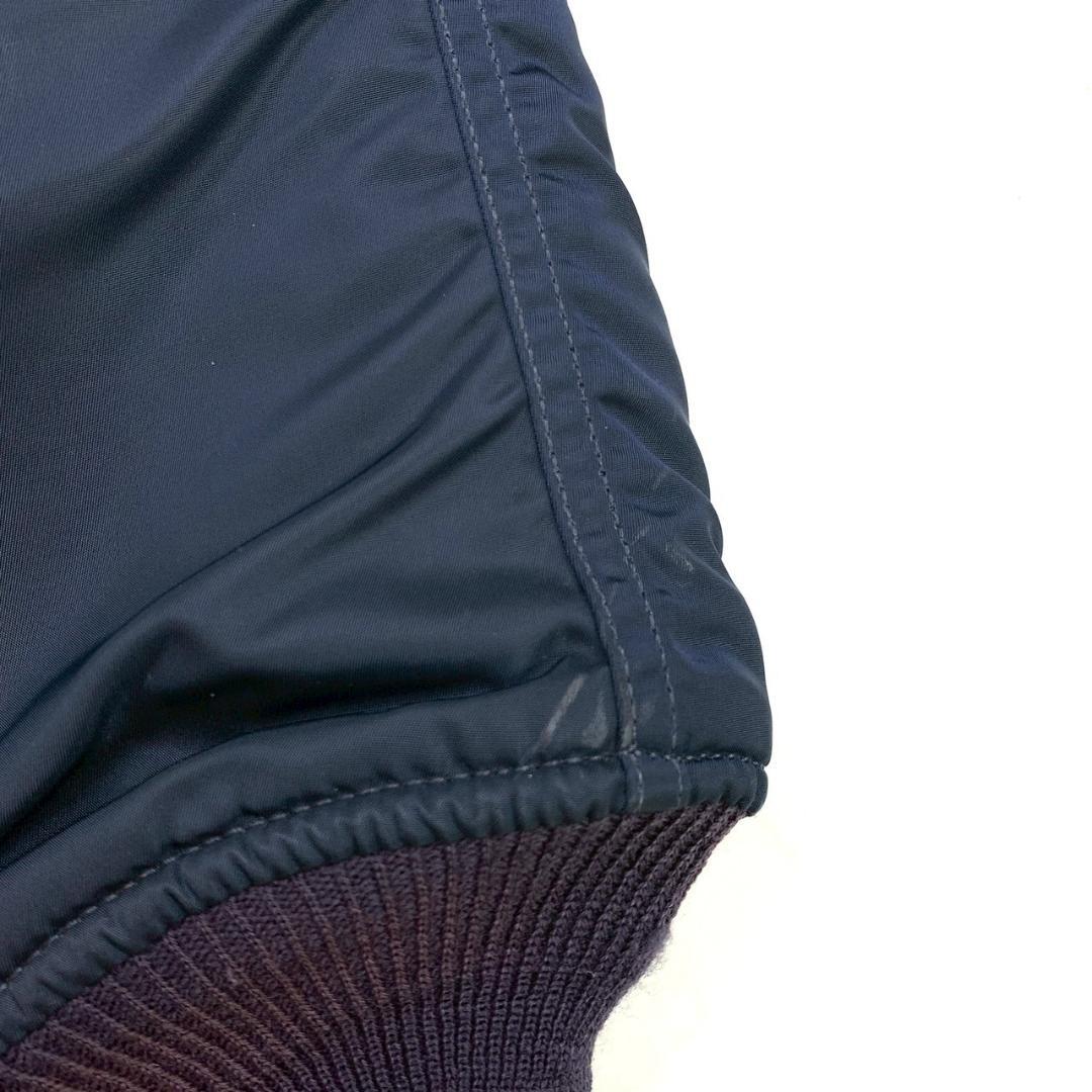 50s復刻★ USA製 ALPHA B-15C ネイビー 38　E018