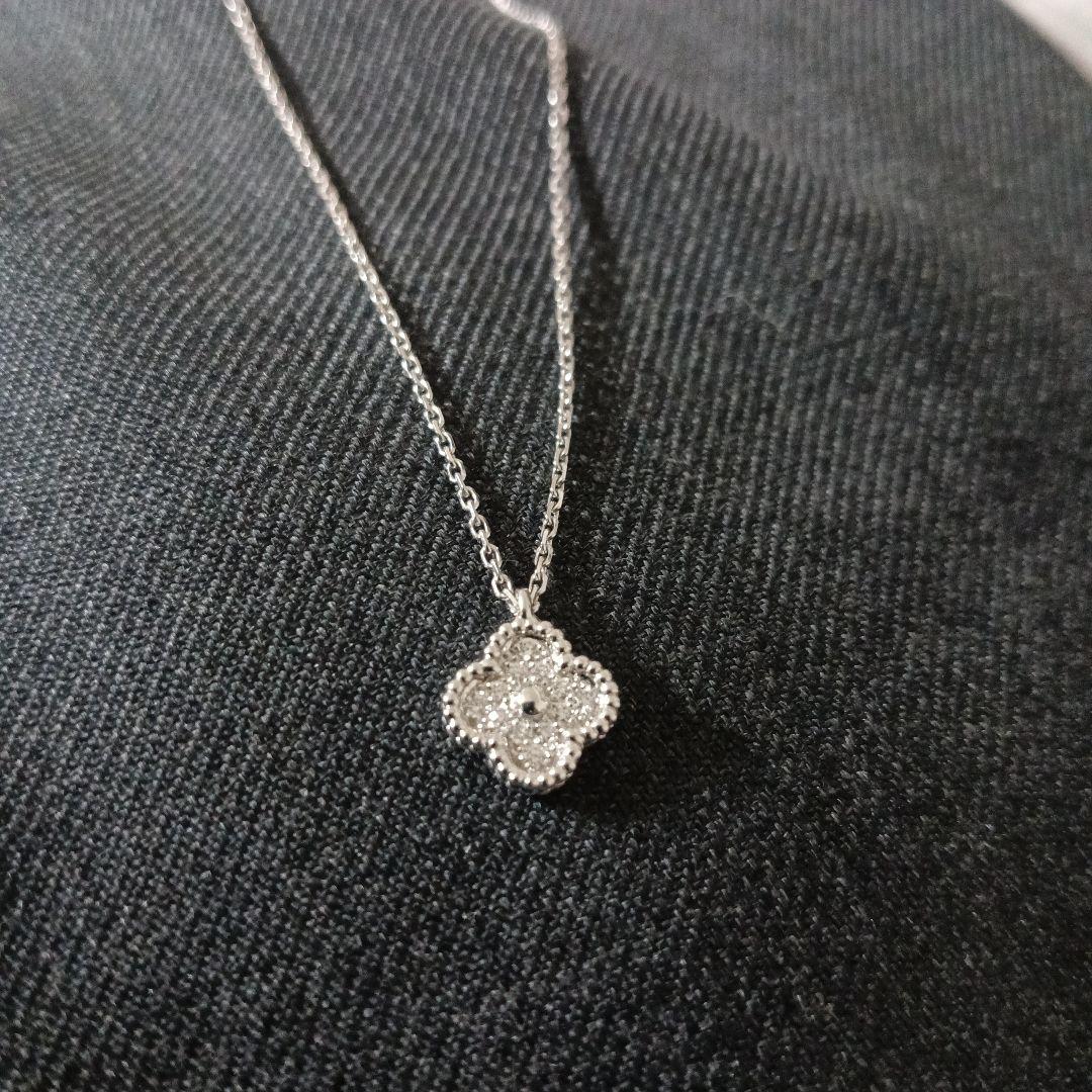 Nanaさまありがとうございますヴァンクリーフ　スウィートダイヤペンダント