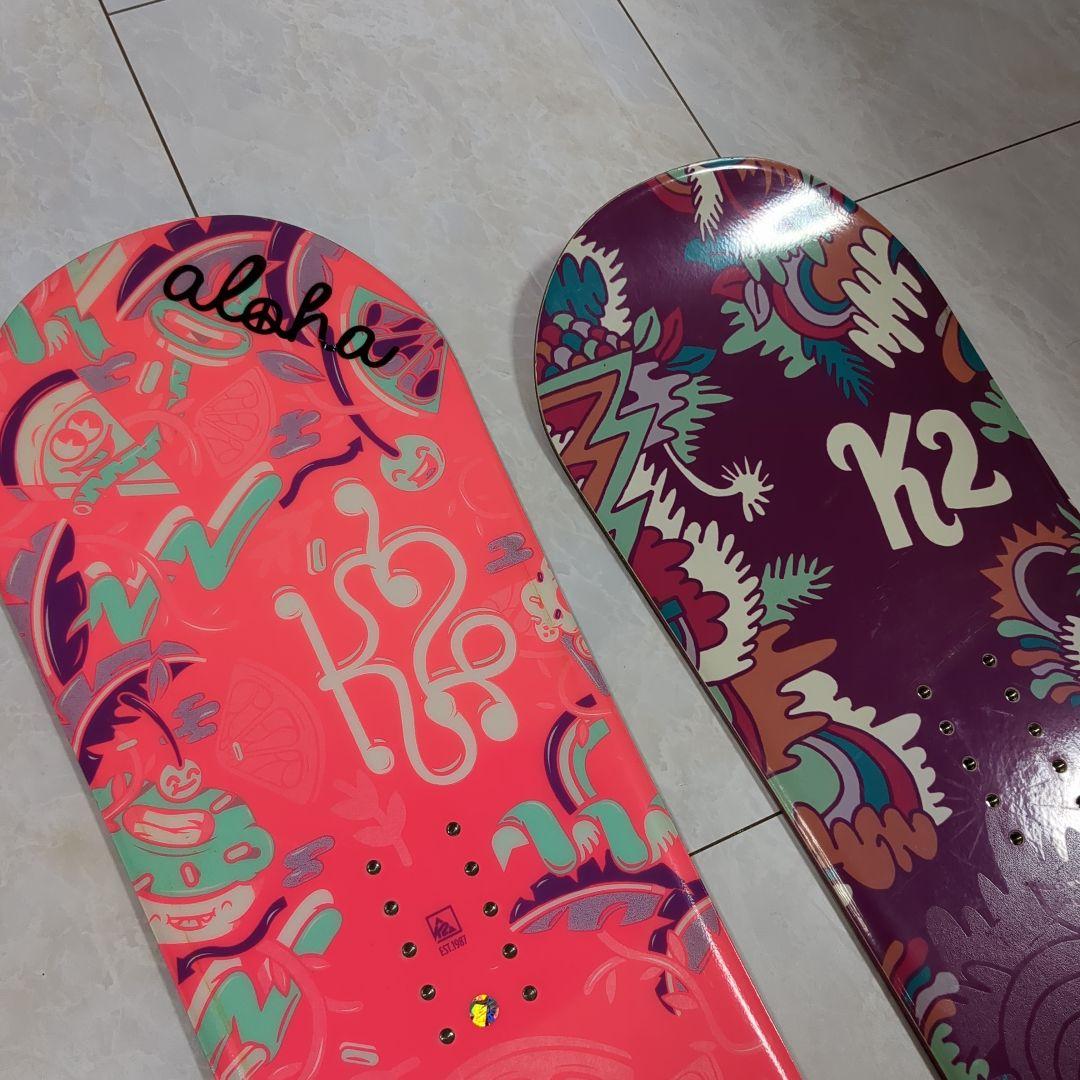 K2 スノーボード 板 110 120 セット 中古