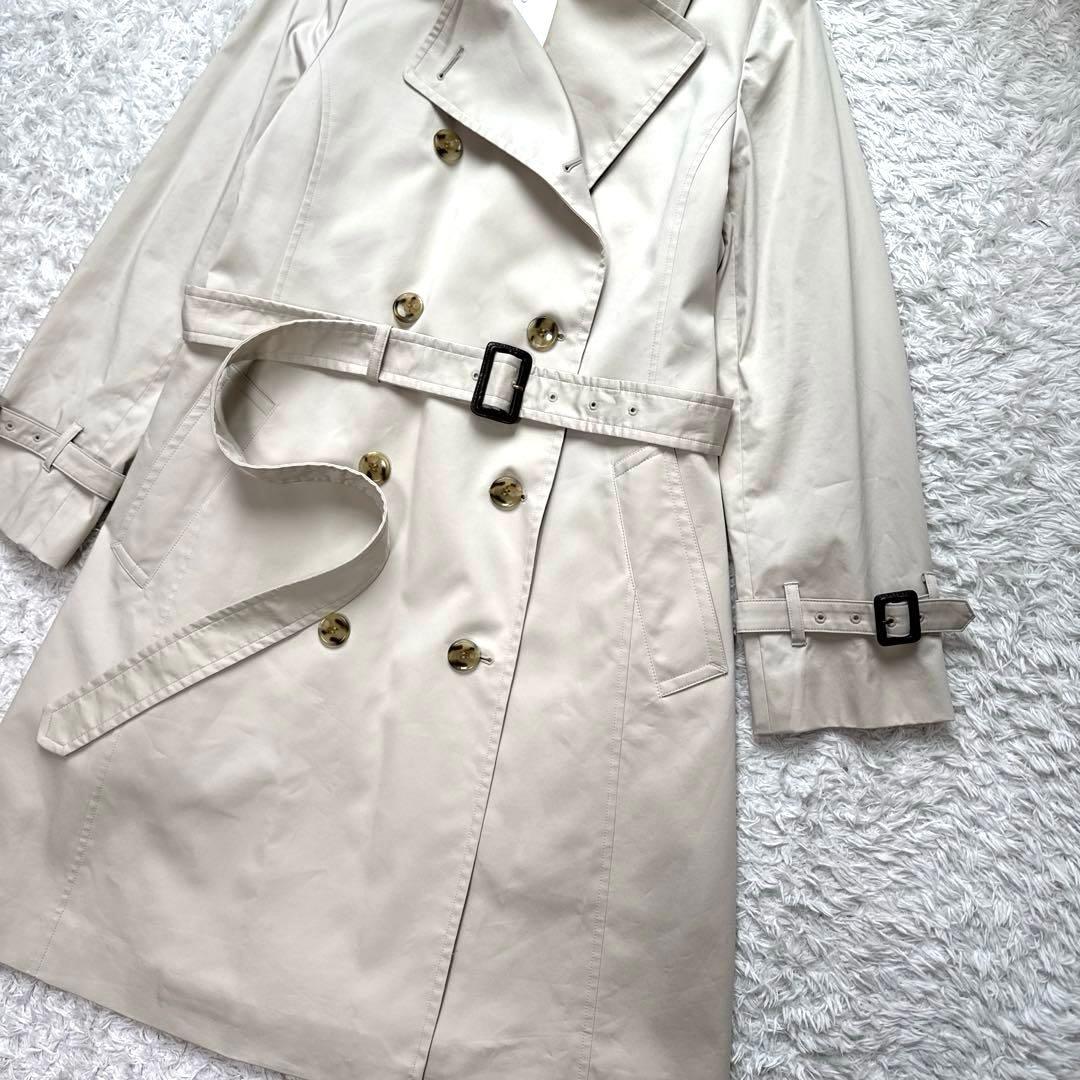 未使用タグ付 23区 ウールライナー付 トレンチコート 44 大きいサイズ