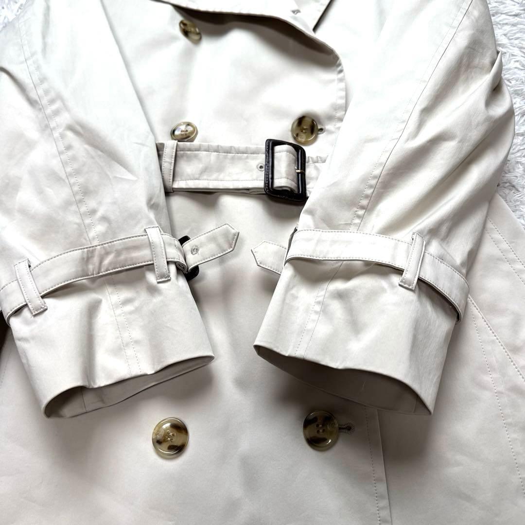 未使用タグ付 23区 ウールライナー付 トレンチコート 44 大きいサイズ