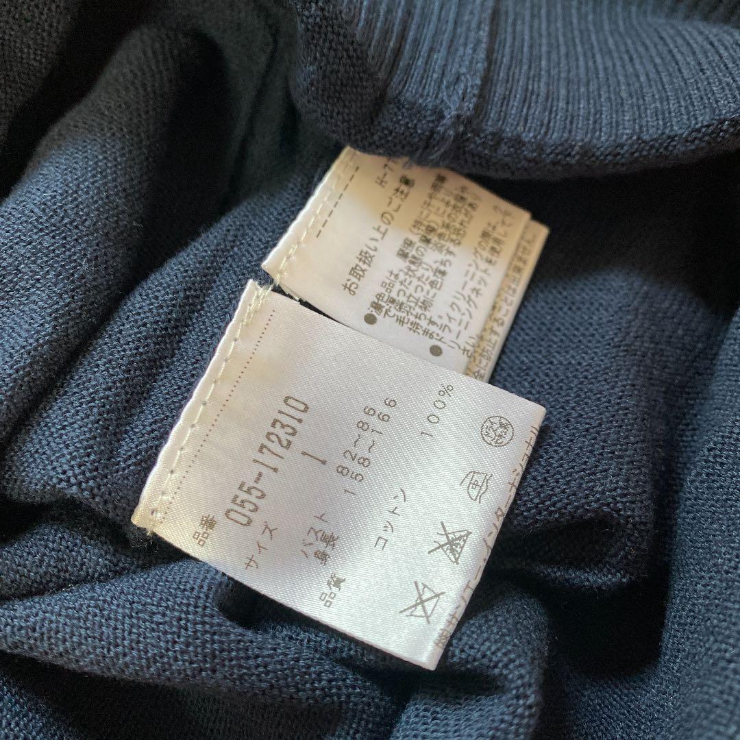 即購入OK 新品 パーリーゲイツ ゴルフ ニット セーター 1 ネイビー