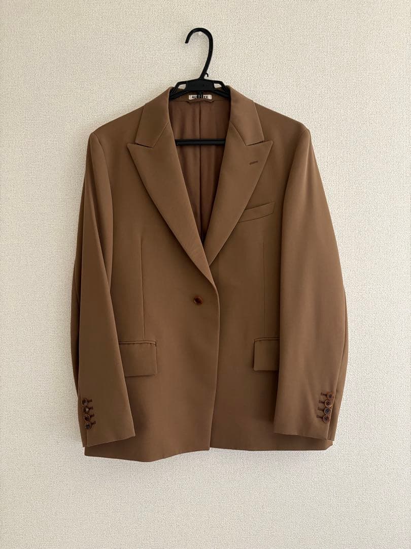 ブラウン スリムフィット ブレザーセット