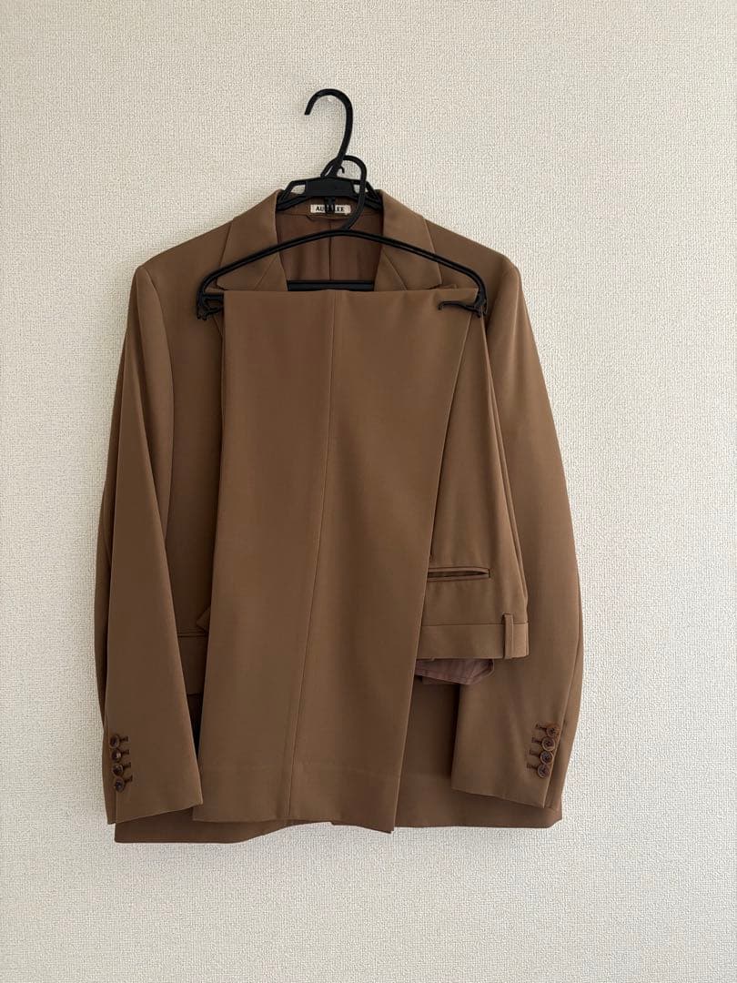 ブラウン スリムフィット ブレザーセット