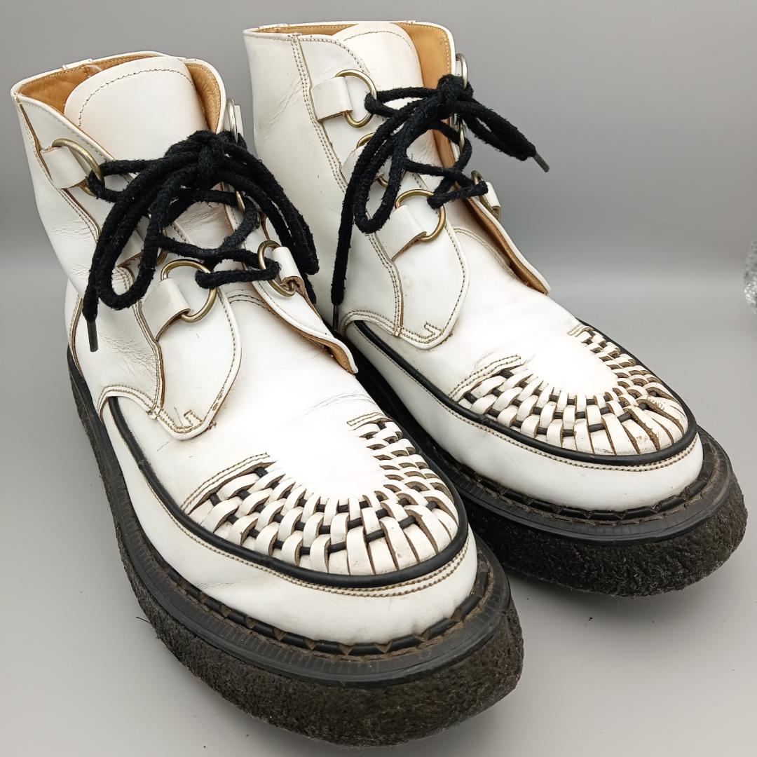 E COX ジョージコックス ハイカット ラバーソール 26.0㎝