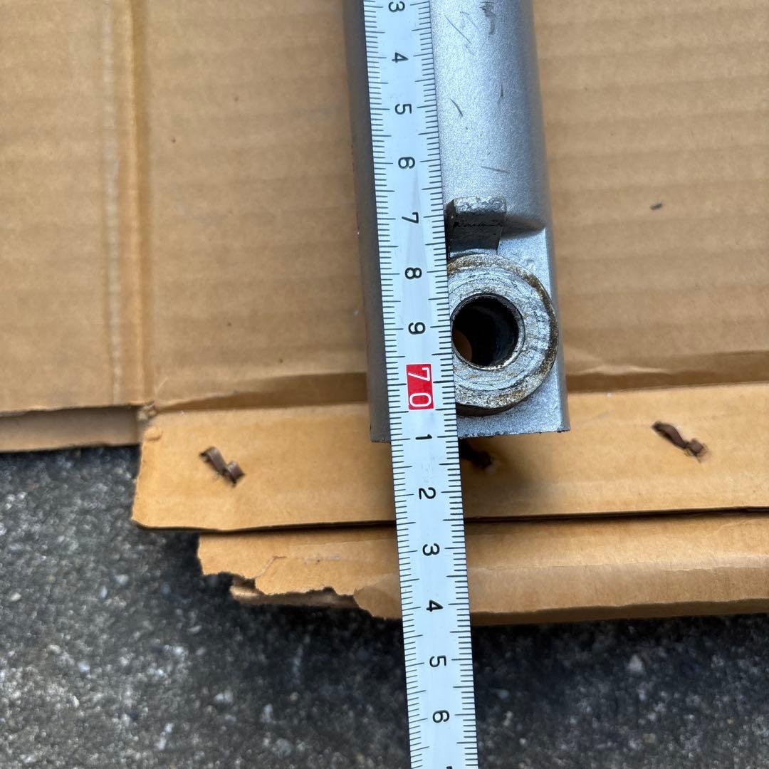 【エイプディスク化に】　純正ステム& フロントフォーク