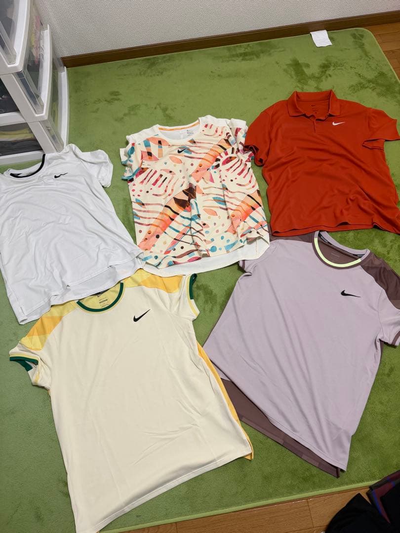 NIKE テニスウェア5枚セット　アルカラス　シナー