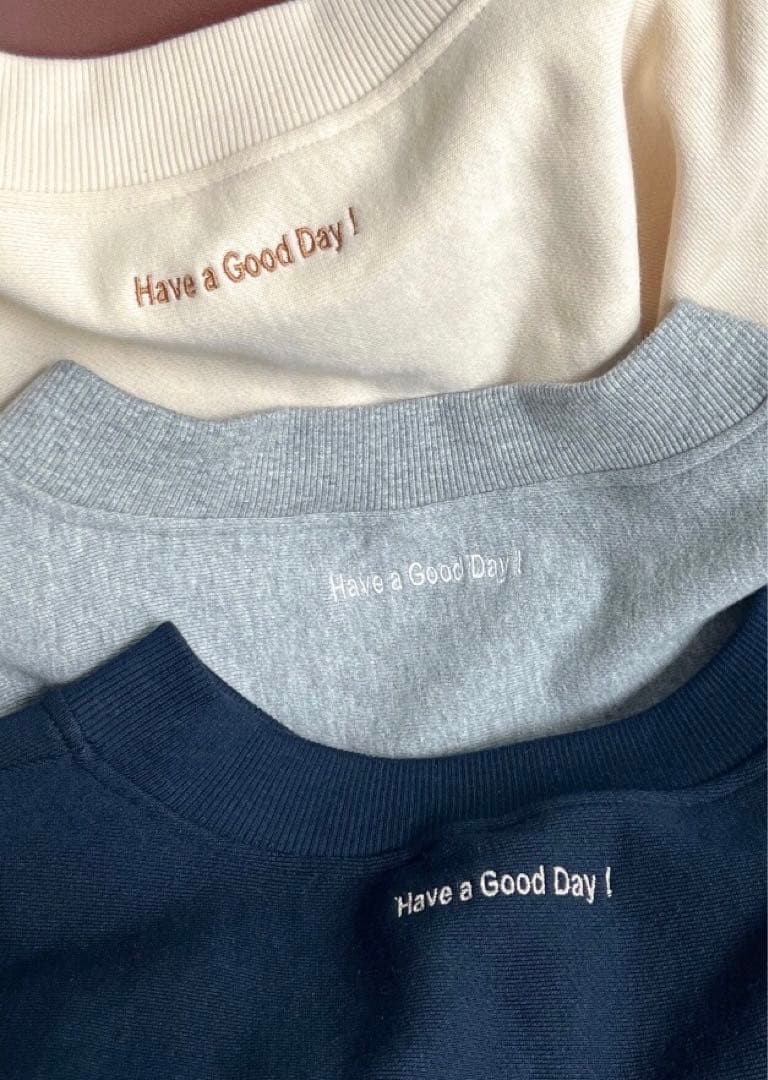 doudou【こっち企画】ハーフジップスウェット ＆ロゴロンT 今季 セット売り