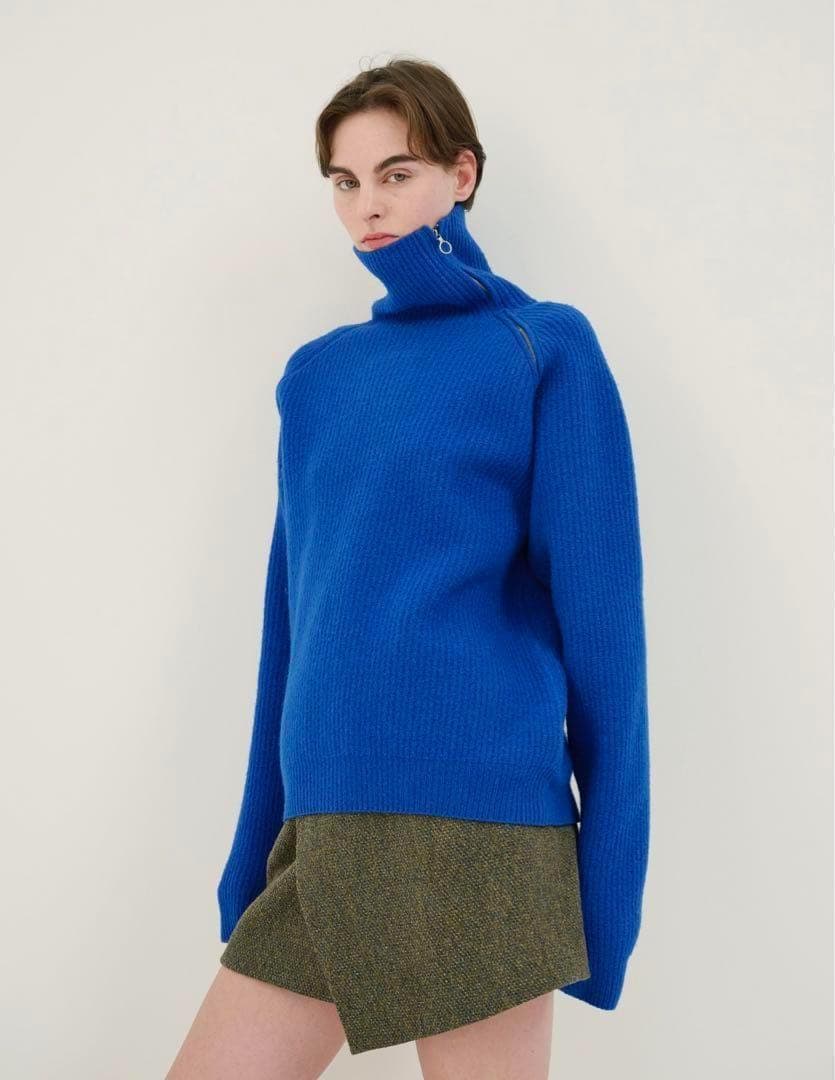 【AURALEE】23FW BRITISH WOOL TWEED SKIRT