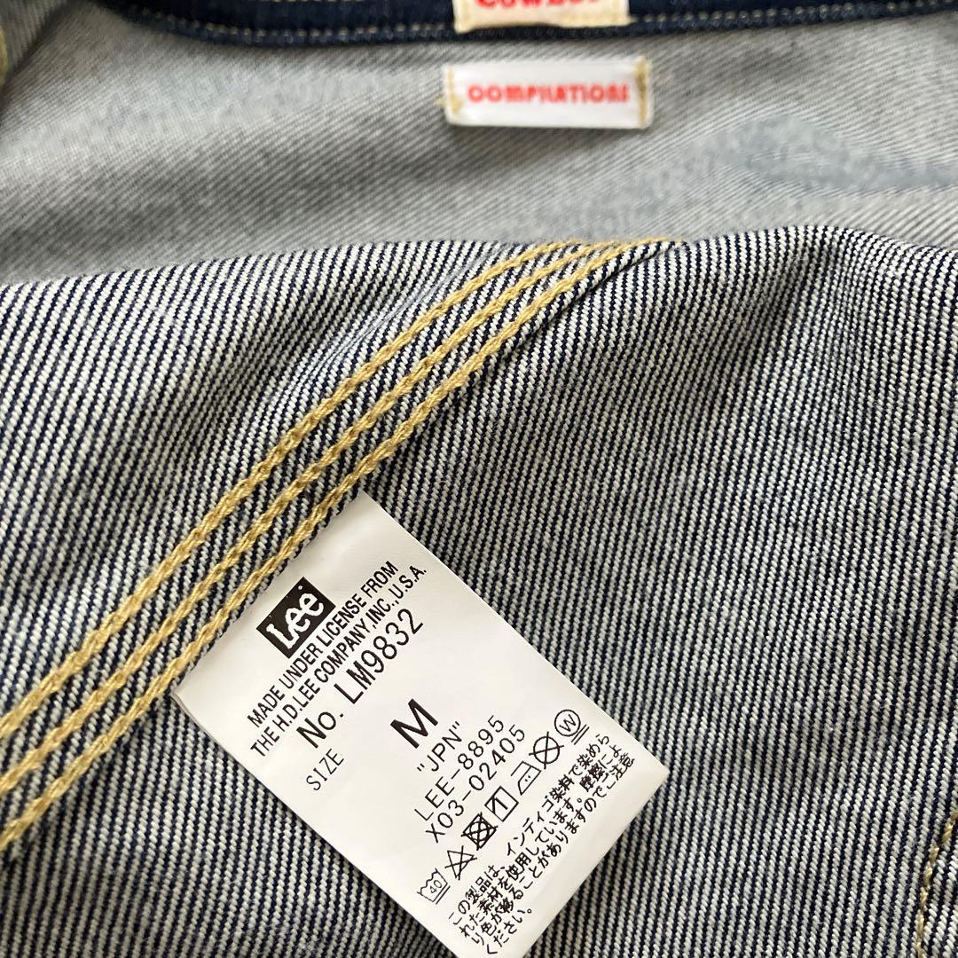 LEE COWBOYデニム ジャケット【 M 】Gジャン 100周年　【美品】