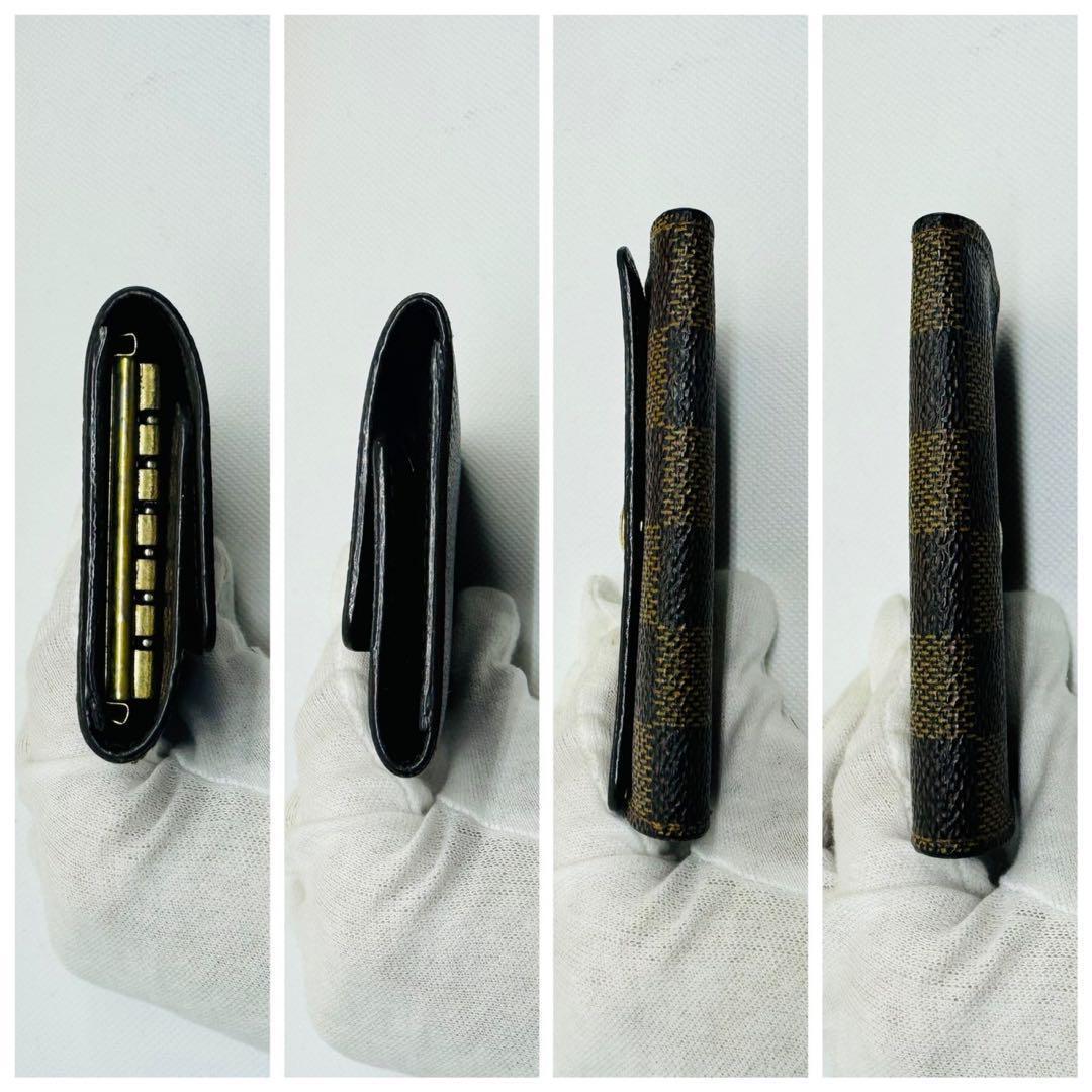 極美品 ルイヴィトン ダミエ ミュルティクレ6連 キーケース N62630