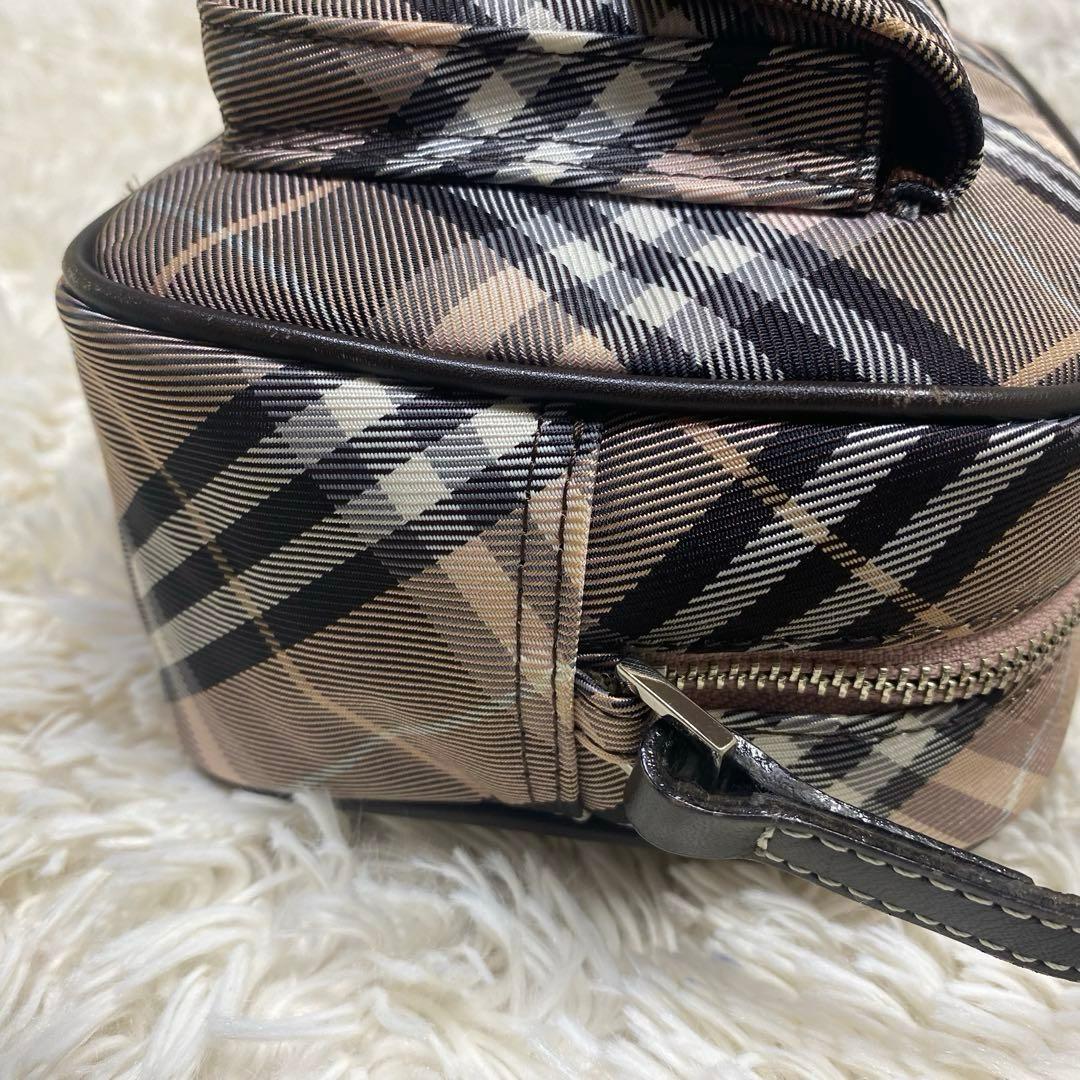 BURBERRYBLUELABEL ショルダーバッグ チェック ピンク ブラウン