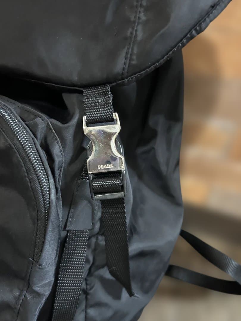 PRADA プラダv135ブラック ナイロンリュック