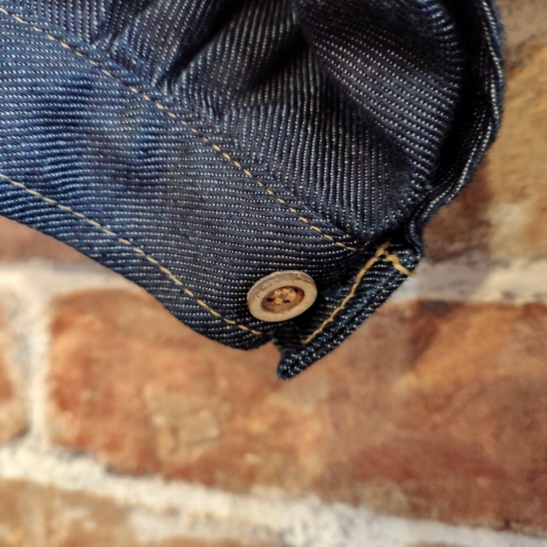 45R プチデニムのパプブリッジワンピース