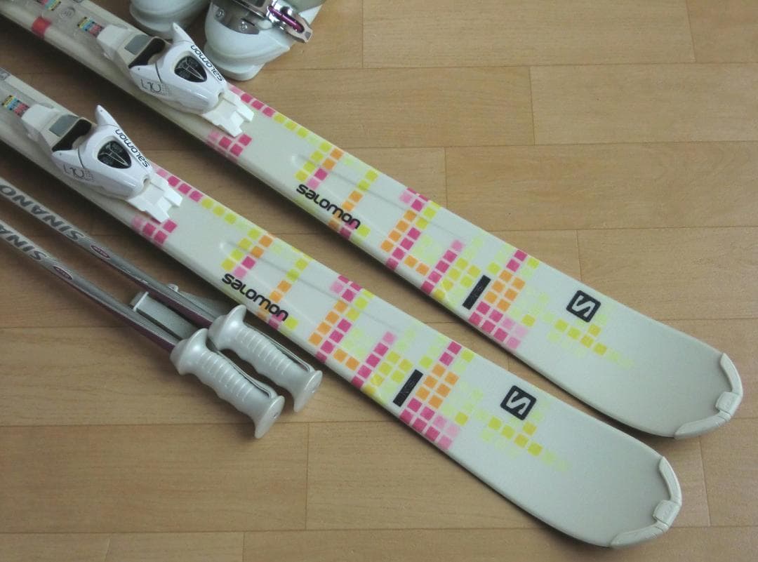 ■■12月・1月限定■送料無料■サロモン■女性用スキーセット■151/25.5■