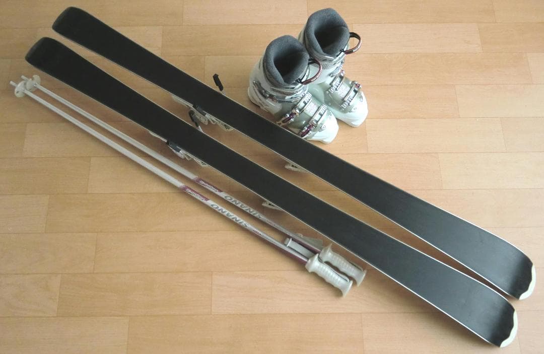 ■■12月・1月限定■送料無料■サロモン■女性用スキーセット■151/25.5■