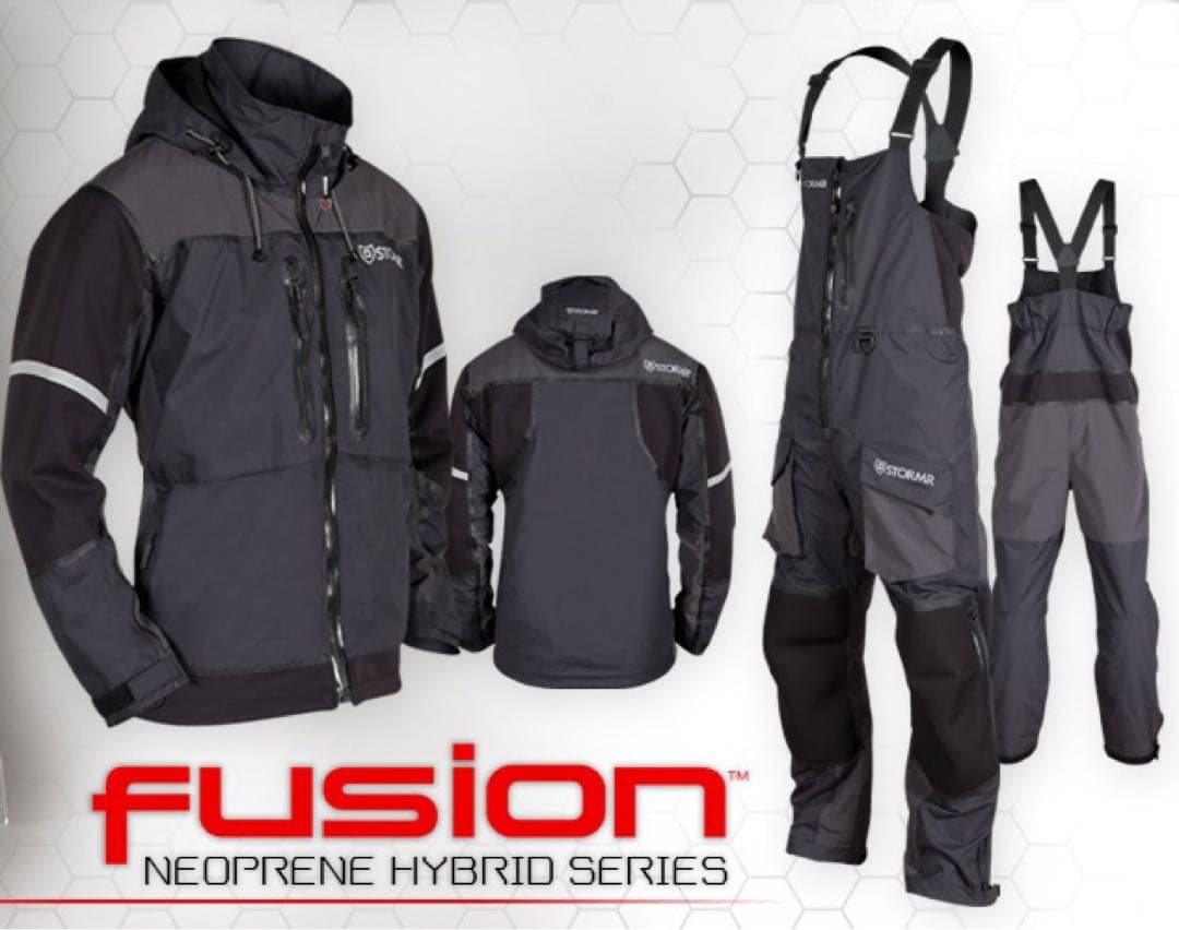 STORMR ストーマー ハイブリッドフュージョン上下セット　レインウェア　防寒
