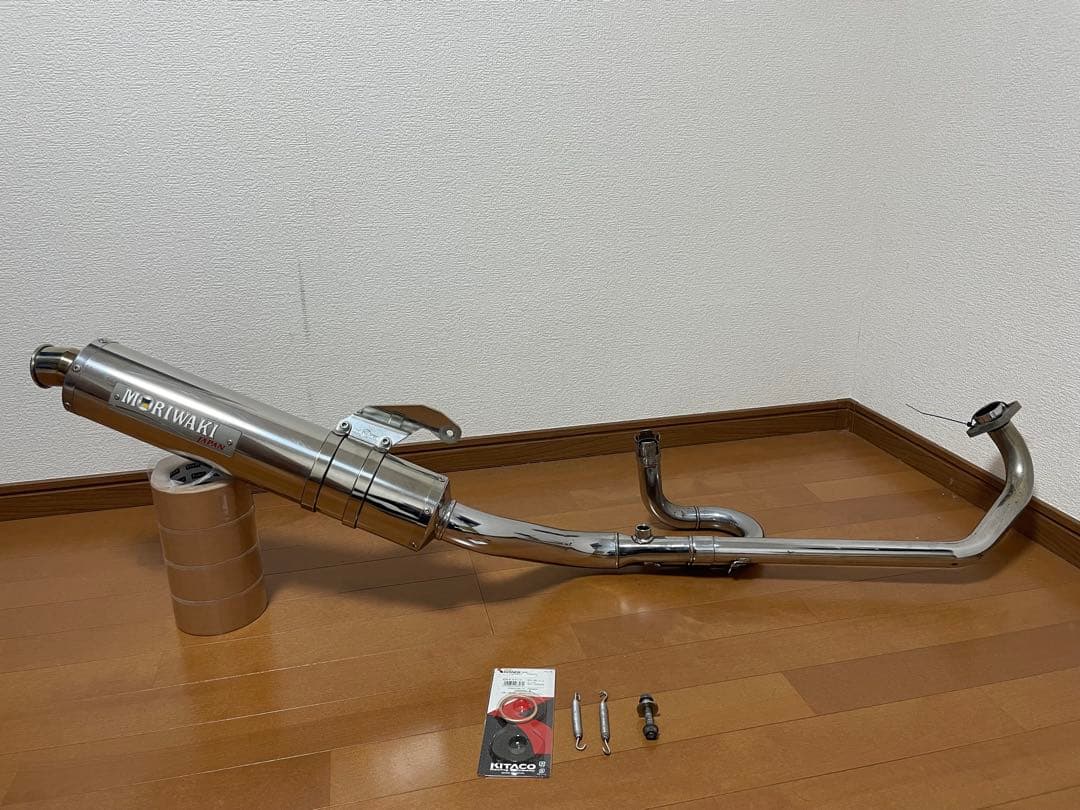 ホンダ VTR250 09〜 モリワキ製マフラー FI用 フルエキ JMCA対応