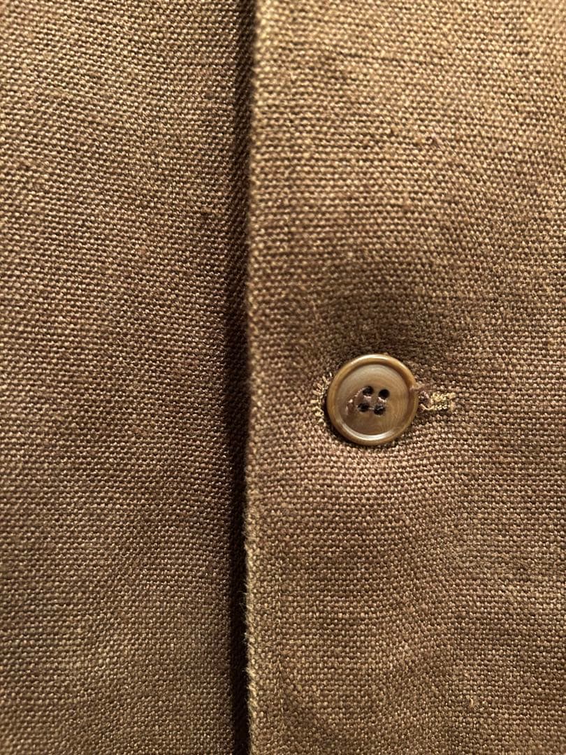 コモリ HEMP DUCK STAND COLLAR JACKET 3