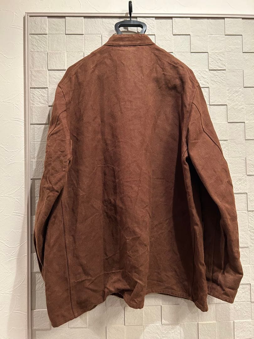 コモリ HEMP DUCK STAND COLLAR JACKET 3