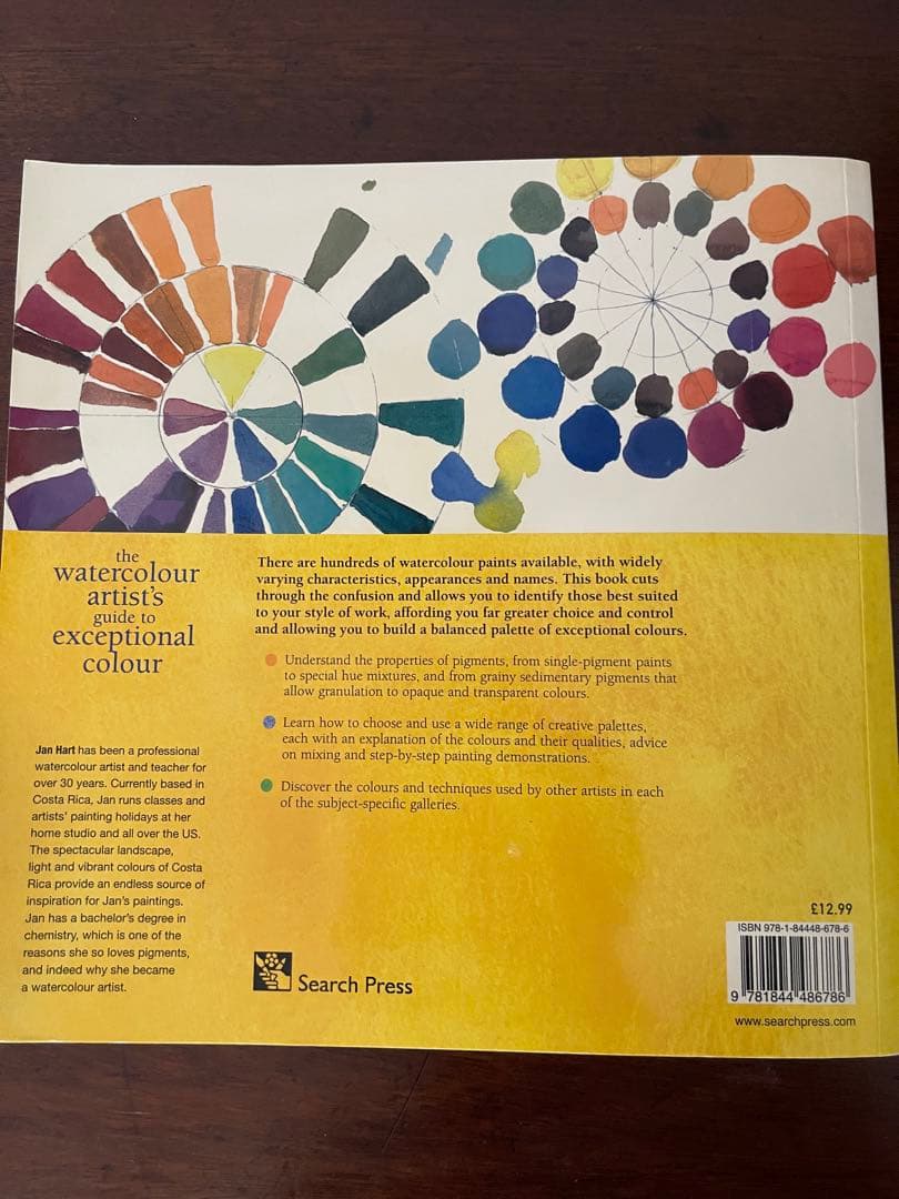 洋書:水彩画本★ the watercolour artist's gui