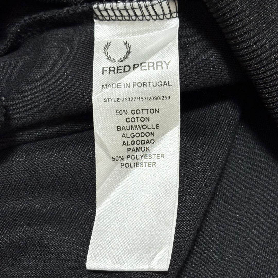 FREDPERRY フレッドペリー トラックジャケット ブラック XL ジャージ