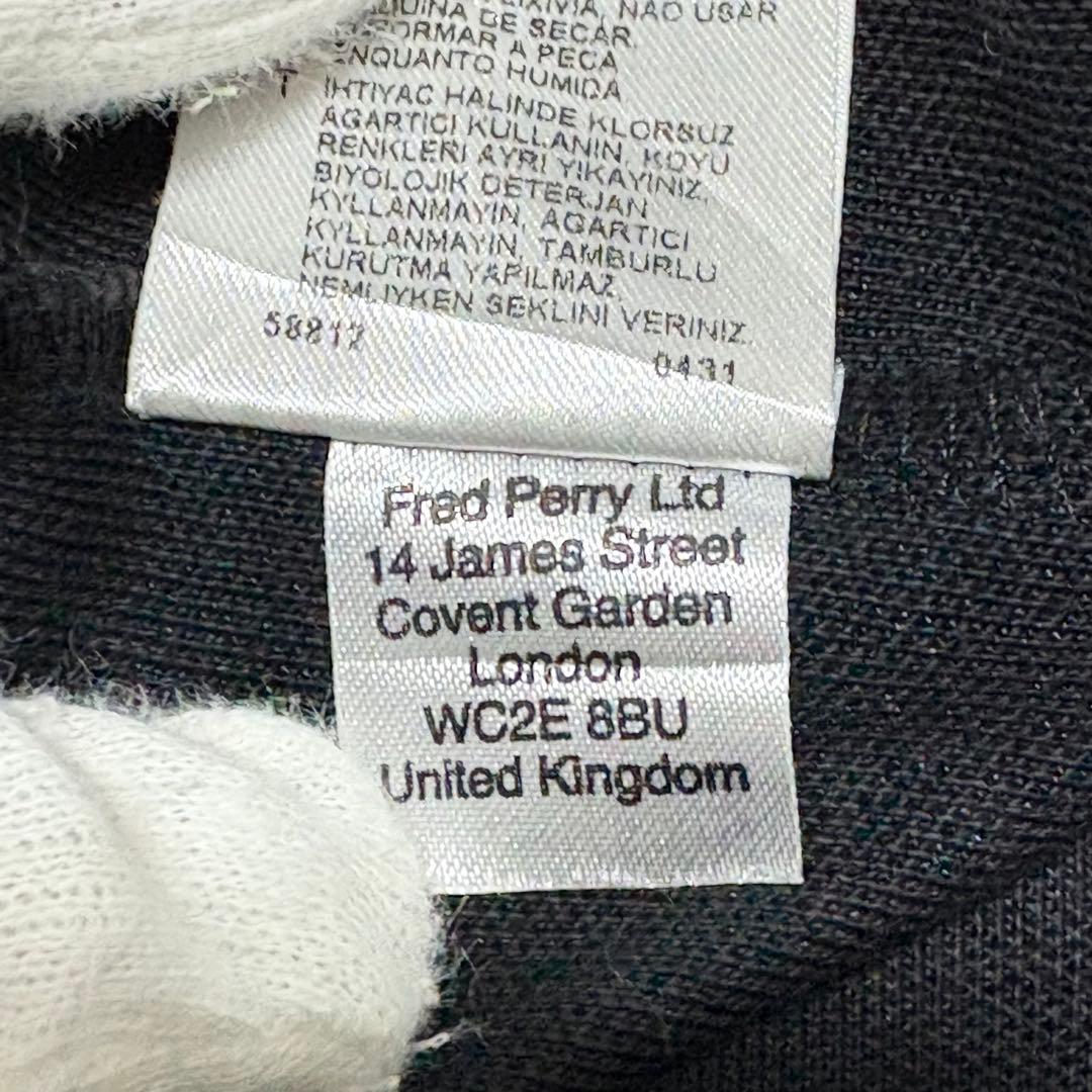 FREDPERRY フレッドペリー トラックジャケット ブラック XL ジャージ