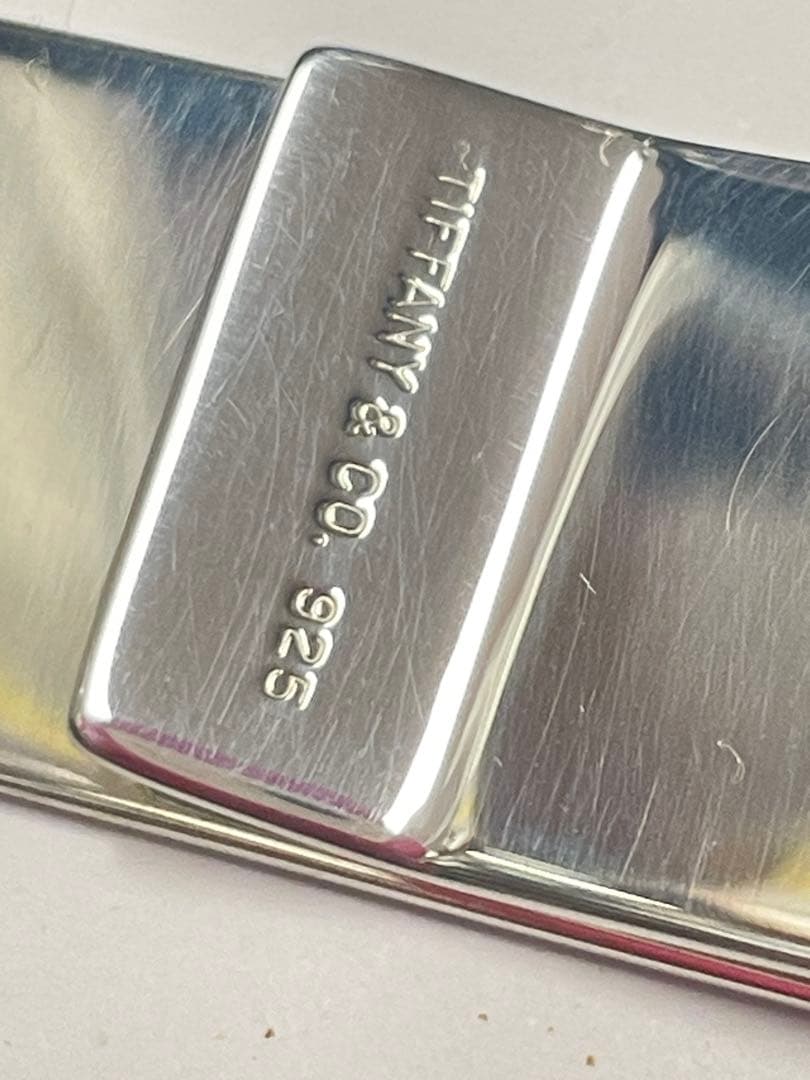 【良品】Tiffany & Co.ティファニー　マネークリップ　匿名配送❤︎