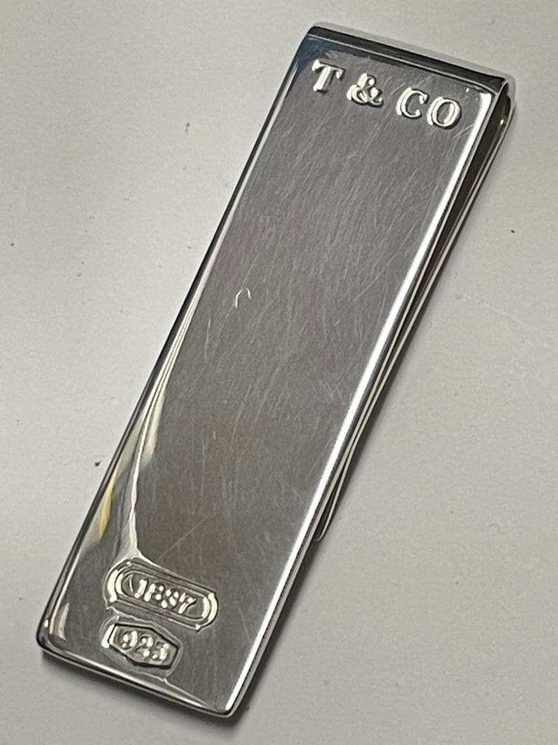 【良品】Tiffany & Co.ティファニー　マネークリップ　匿名配送❤︎