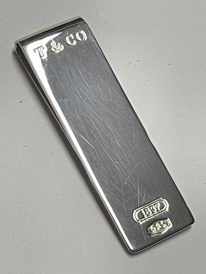 【良品】Tiffany & Co.ティファニー　マネークリップ　匿名配送❤︎